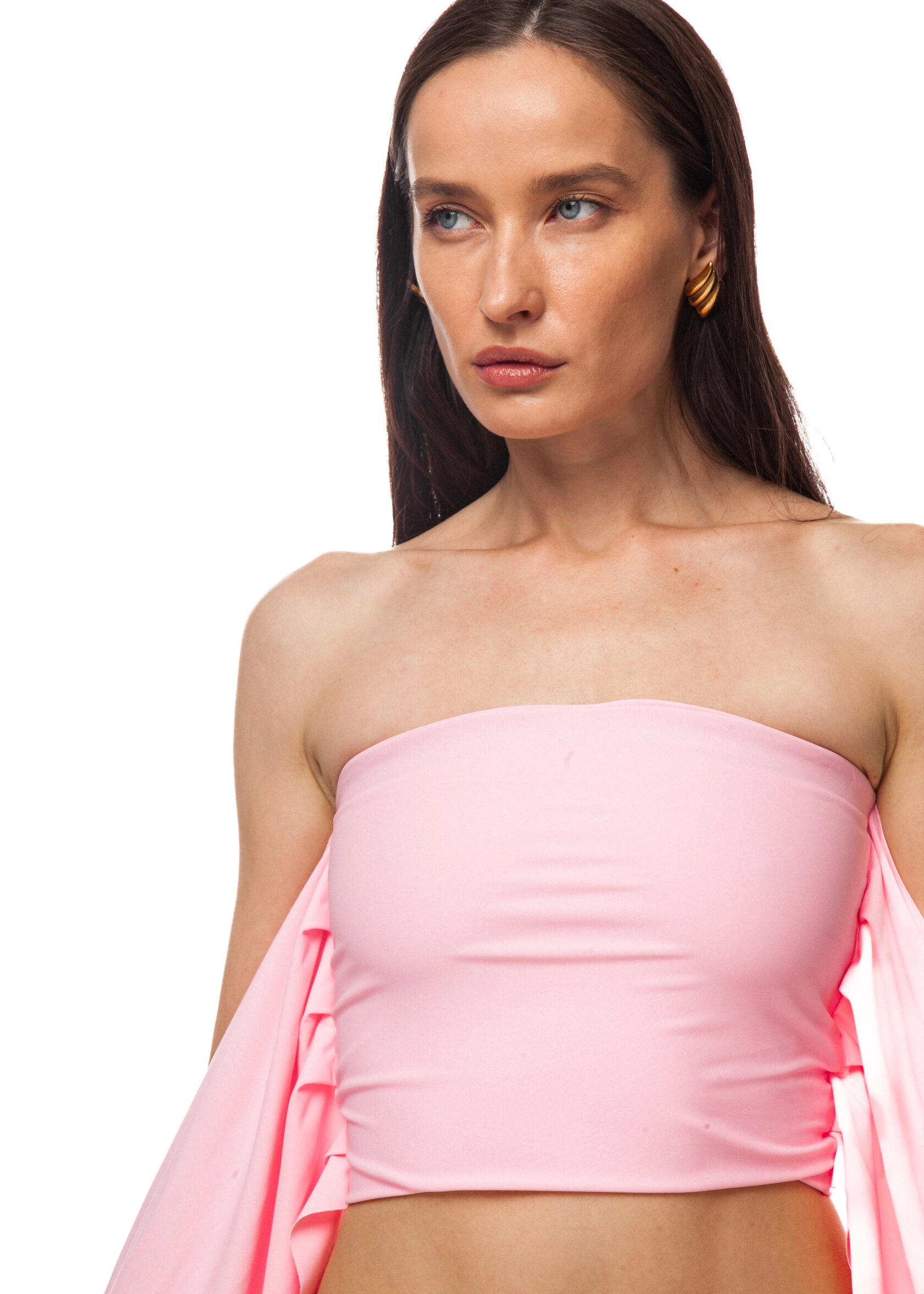 Топ VENITA(ВЕНИТА) в цвете розовый барби - 44-46 (M-L) - Розовый